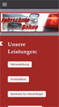 Mobile Screenshot of fahrschule-bohne.de